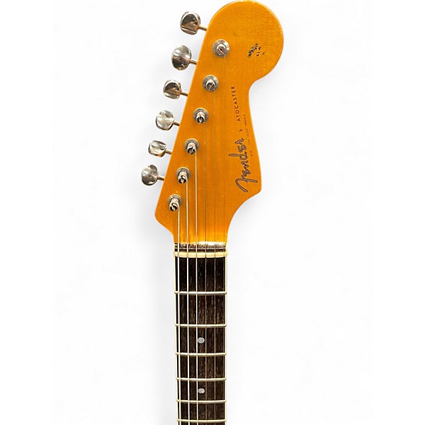 Used 2011 Fender ERIC JOHNSON STRATOCASTER ROSEWOOD Tropical Turquoise Solid Body Electric Guitar