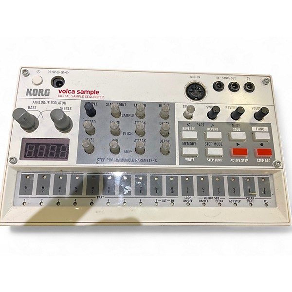 Used KORG VOLCA SAMPLER Sound Module