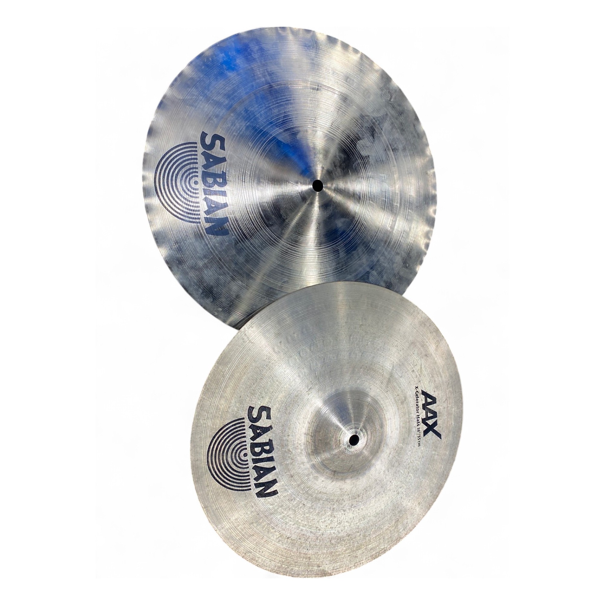 AIBONON Used SABIAN 14in AAX X Celerator Hi Hat Pair Cymbal 33