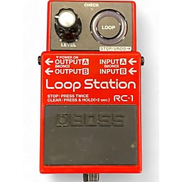Used BOSS RC1 Loop Station Pedal