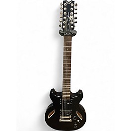 Used Dean Boca 12 black Solid Body Electric Guitar