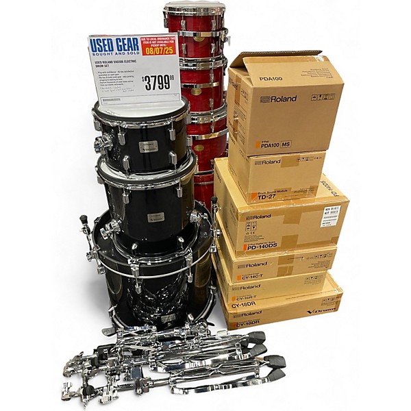 Used Roland VAD506 Electric Drum Set