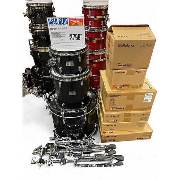 Used Roland VAD506 Electric Drum Set