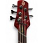 Used Spector NS DIMENSION 5 STRING BASS INFERNO RED Electric Bass Guitar