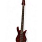 Used Spector NS DIMENSION 5 STRING BASS INFERNO RED Electric Bass Guitar