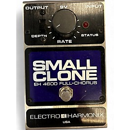 Used Electro-Harmonix Small Clone Analog Chorus Effect Pedal