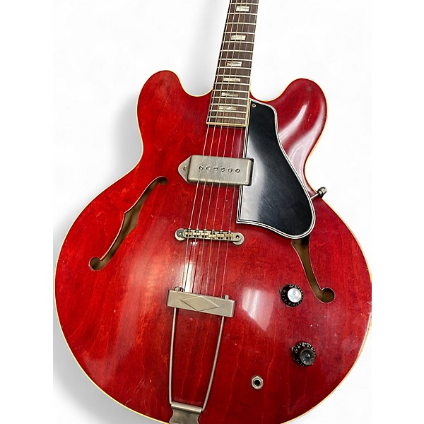 Vintage 1963 Gibson ES-330T Cherry Hollow Body Electric Guitar