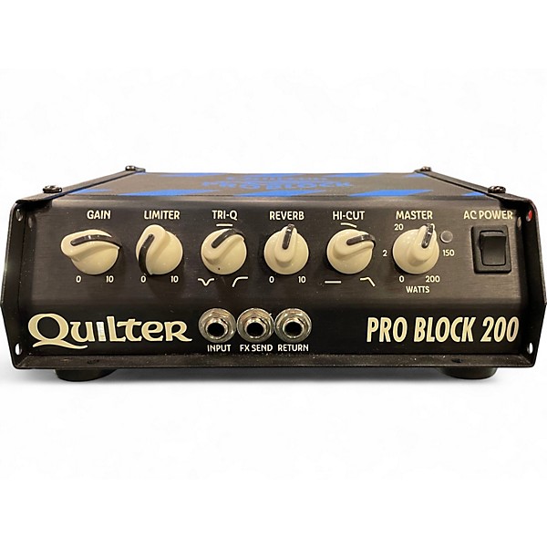 Used Quilter Labs PRO BLOCK 200 Solid State Guitar Amp Head
