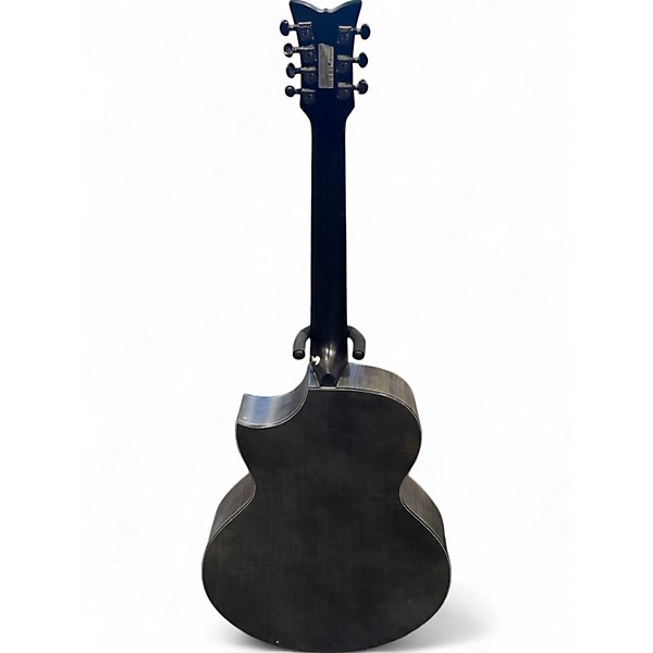 Used Schecter Guitar Research Orleans Stage black Acoustic Electric Guitar