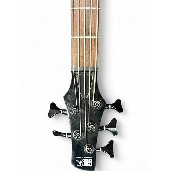 Used Soundgear By Ibanez SR405 Natural Electric Bass Guitar