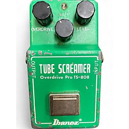 Vintage 1980s Ibanez TS-808 Pro Overdrive Effect Pedal