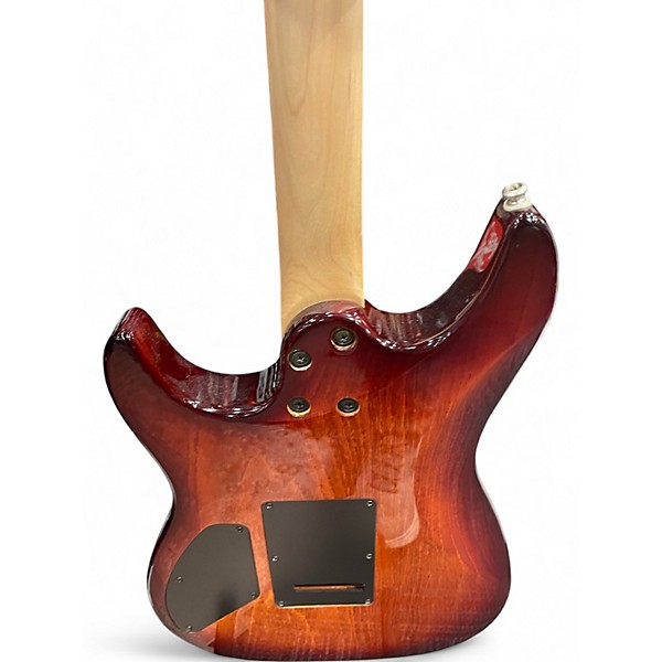 Used Laguna LE300A Swamp Ash Sienna Sunburst Solid Body Electric Guitar