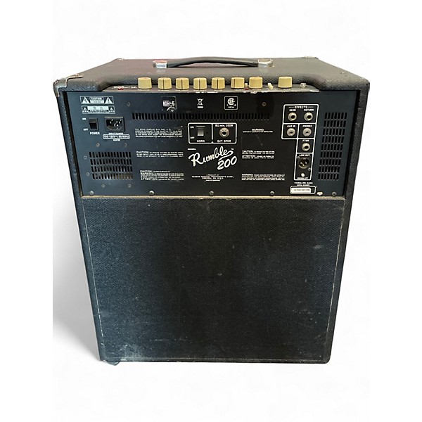 Used Fender rumble 200 Bass Combo Amp