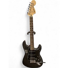 Used Squier Affinity HSS Stratocaster Charcoal Black Metallic Solid Body Electric Guitar