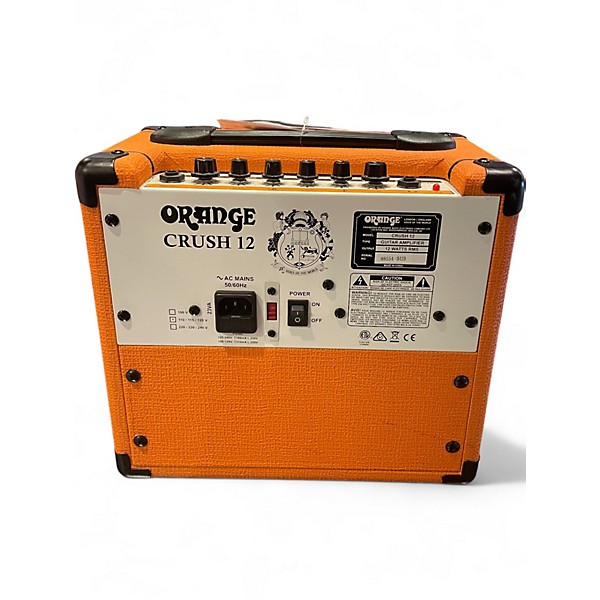 Used Orange Amplifiers Crush 12 Guitar Combo Amp