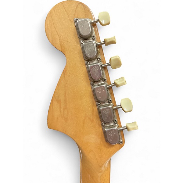 Vintage 1971 Fender Mustang Candy Apple Red Solid Body Electric Guitar