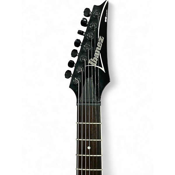 Used Ibanez RG7321 7 String Black Solid Body Electric Guitar