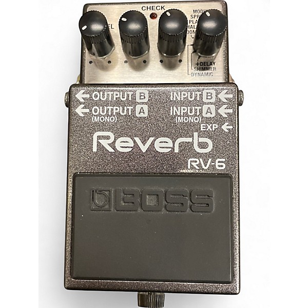 Used BOSS RV6 Digital Reverb Effect Pedal | Guitar Center