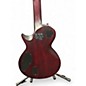 Used ESP LTD EC401QM Crimson Red Trans Solid Body Electric Guitar