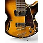 Used 2015 D'Angelico EXCEL SERIES SS SOHO 2 Tone Sunburst Hollow Body Electric Guitar
