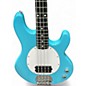Used Sterling by Music Man StingRay Pelham Blue Electric Bass Guitar