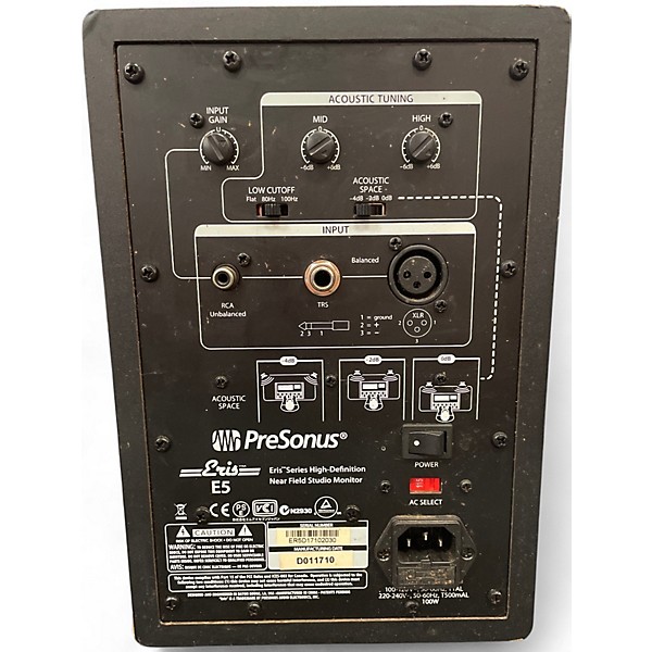 Used 2010 PreSonus Eris E5 Powered Monitor