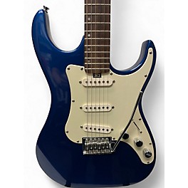 Used Washburn lyon Strat blur Solid Body Electric Guitar