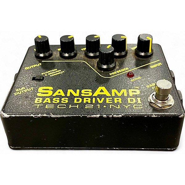 Used Tech 21 Sansamp PBDR Bass Driver DI Bass Effect Pedal