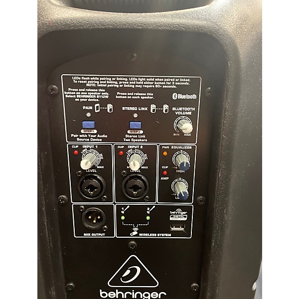 Used Behringer Eurolive B112W Powered Speaker