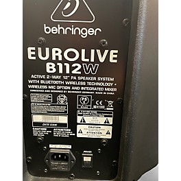 Used Behringer Eurolive B112W Powered Speaker