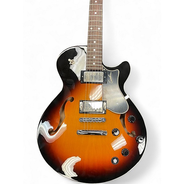 Used Godin Montreal Premier  2 Color Sunburst Hollow Body Electric Guitar