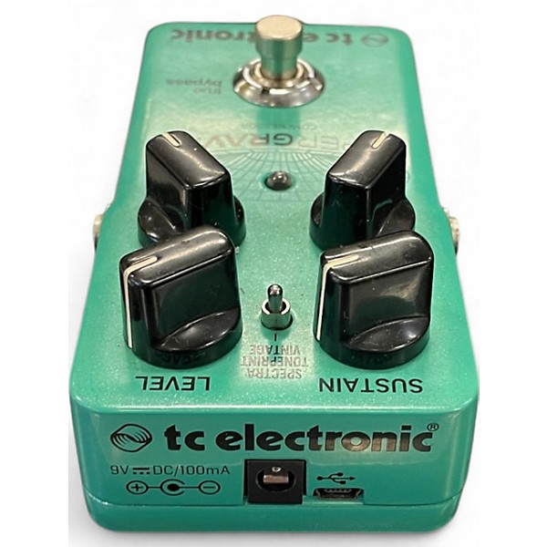 Used TC Electronic HyperGravity Compressor Effect Pedal