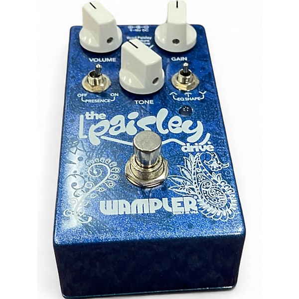 Used Wampler The Paisley Drive Effect Pedal