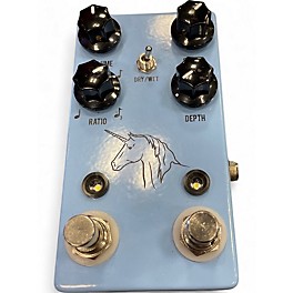 Used JHS Pedals Unicorn Uni-Vibe Photocell Modulator with Tap Tempo Effect Pedal