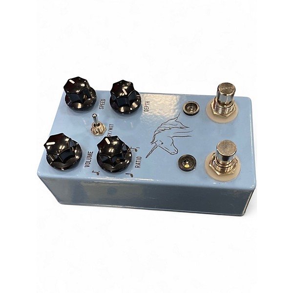 Used JHS Pedals Unicorn Uni-Vibe Photocell Modulator with Tap Tempo Effect Pedal