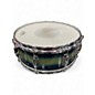 Used Slingerland 14X5.5 Radio King Blue Mist Drum