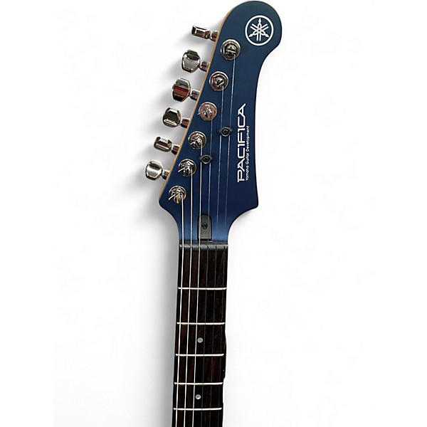 Used Yamaha PAC612VIIX MATTE SILK BLUE Solid Body Electric Guitar