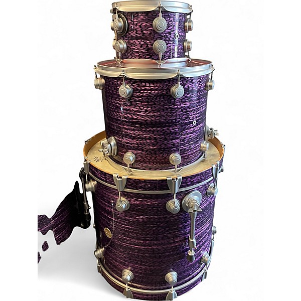 Used 2006 DW 6 Piece Collector's Series Purple Onyx Drum Kit