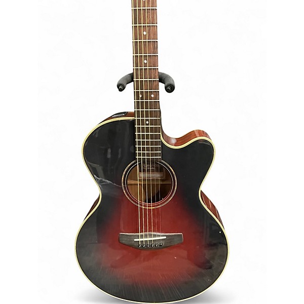 Used Yamaha CPX5 Vintage Sunburst Acoustic Electric Guitar