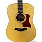 Used Taylor 210E Natural Acoustic Electric Guitar