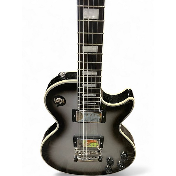 Used Epiphone Les Paul Custom Black Solid Body Electric Guitar