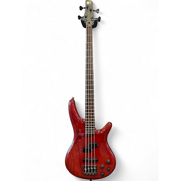 Used Ibanez SR890 Dark Cherry Burst Electric Bass Guitar
