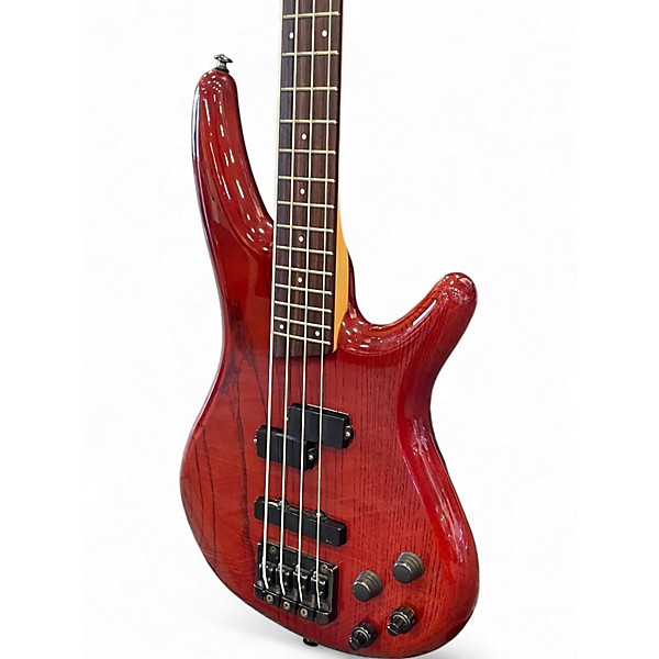 Used Ibanez SR890 Dark Cherry Burst Electric Bass Guitar