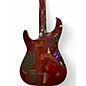 Used Schecter Guitar Research Hellraiser C1 Crimson Red Trans Solid Body Electric Guitar