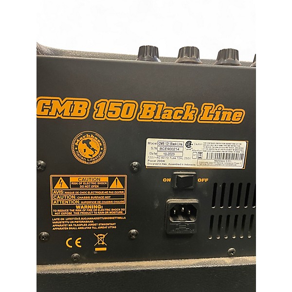 Used Markbass CMB 151 Blackline Bass Combo Amp