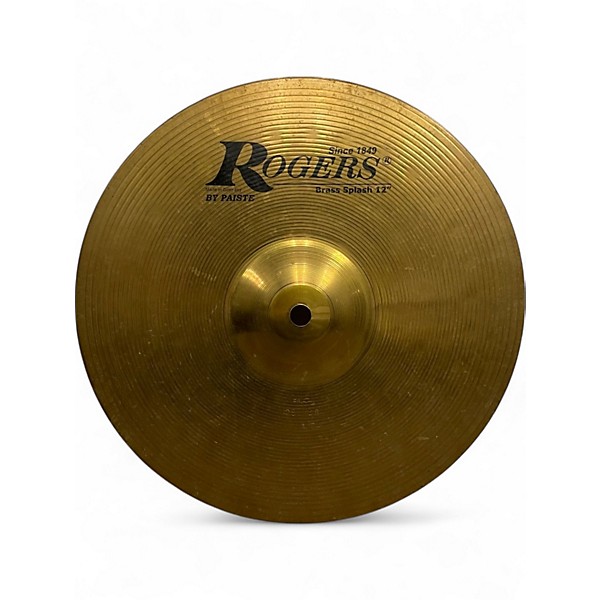 Used Rogers 12in BRASS SPLASH Cymbal