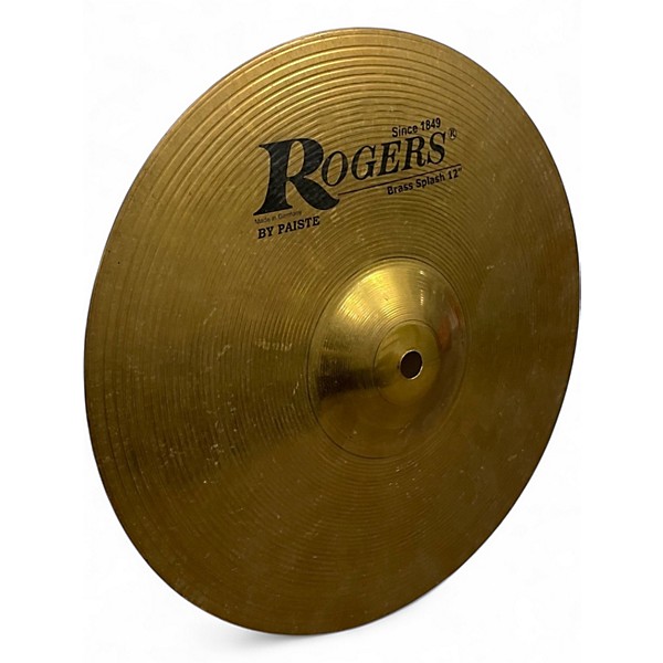 Used Rogers 12in BRASS SPLASH Cymbal