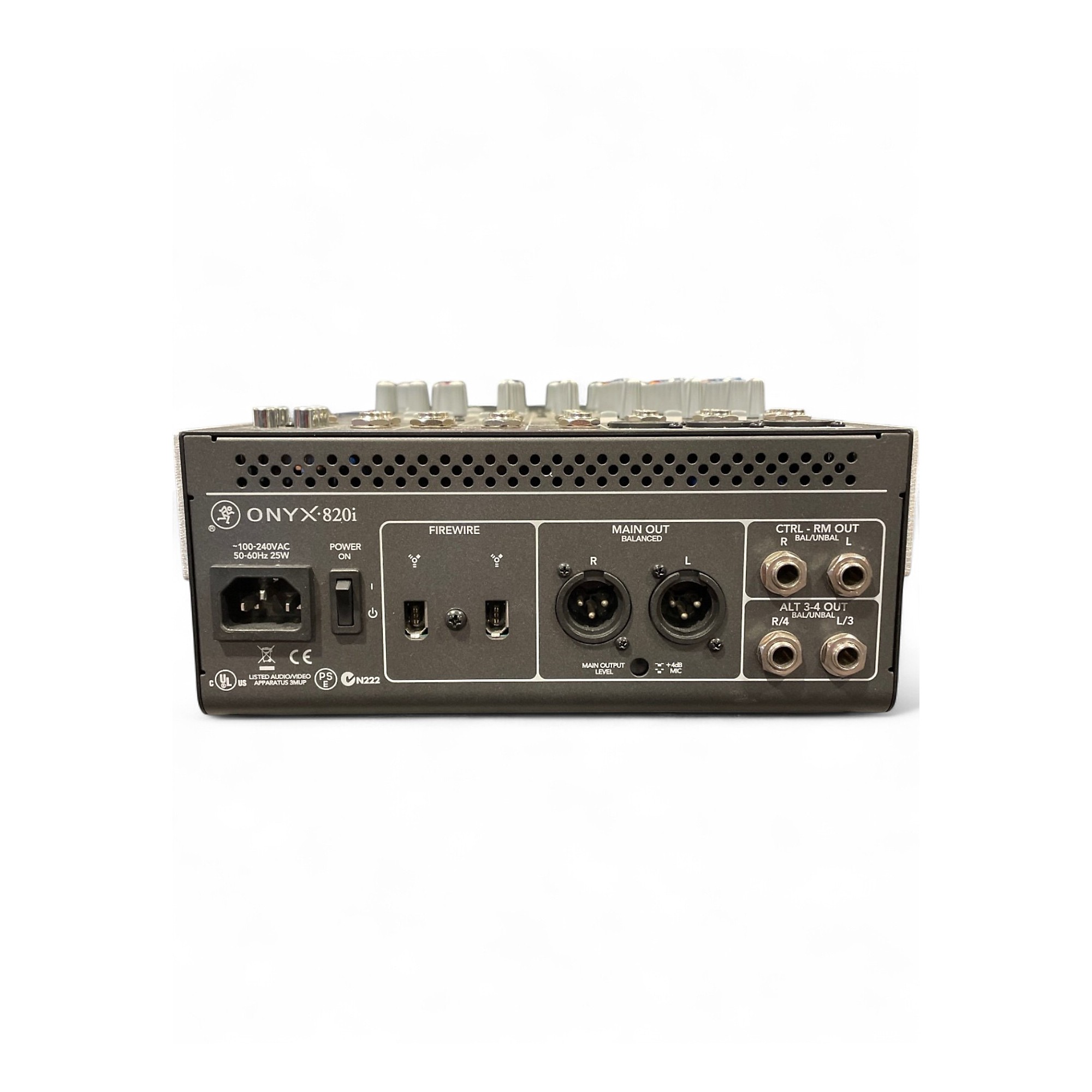 Used Mackie Onyx 820i 8 Channel Powered Mixer | Guitar Center