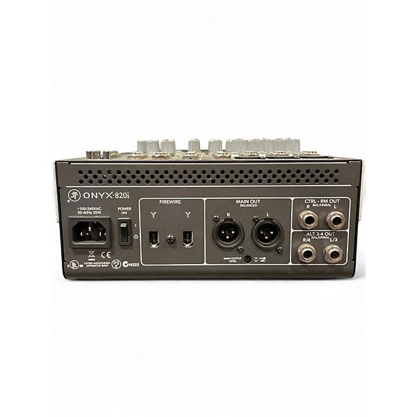 Used Mackie Onyx 820i 8 Channel Powered Mixer