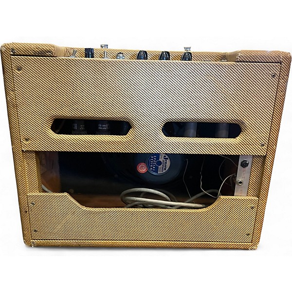 Vintage 1957 Fender Deluxe Tweed Tube Guitar Combo Amp